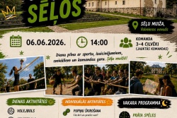 Atpūtas un ceļojumu piedāvājumi 05.06.2026 - 07.06.2026 Jauniešu brīvdabas spēles Sēļos Valmieras novada Tūrisma pārvalde